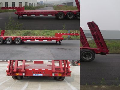 Xuanhu  DAT9400TDP Low flatbed semi-trailer