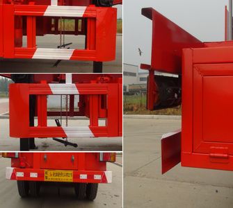 Hongruitong  HRT9405GRY Flammable liquid tank transport semi-trailer