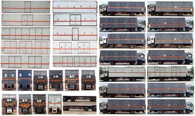 Dali  DLQ5210XDQDFH6 Toxic gas box transport vehicle