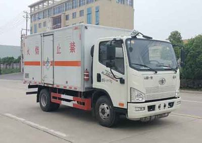 Huatong brand automobiles HCQ5040XZWCA6 Miscellaneous dangerous goods box transport vehicle