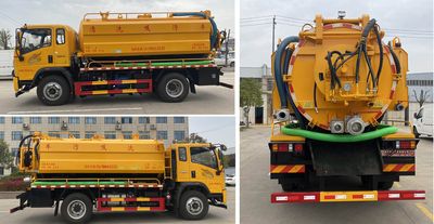 Juchen Ace Car HNY5161GQWZA6 Cleaning the suction truck