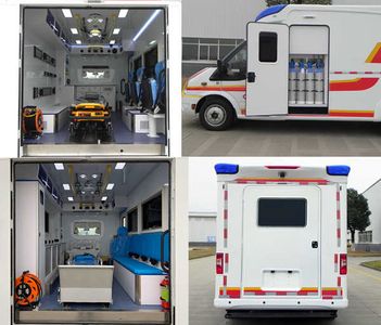 Jianggai brand automobile JSV5048XJHMLA26 ambulance