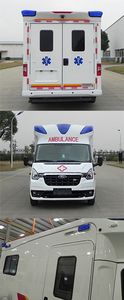 Jianggai brand automobile JSV5048XJHMLA26 ambulance