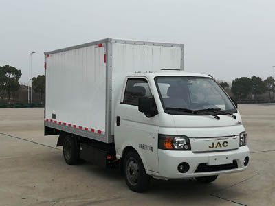 Jianghuai brand automobiles HFC5031XXYEV3 Pure electric box type transport vehicle