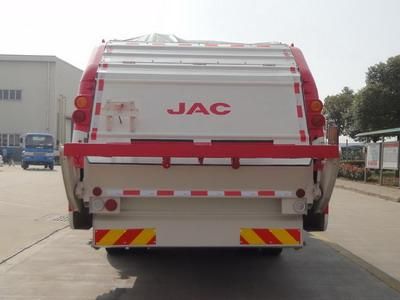 Jianghuai brand automobiles HFC5160ZYSP70K1D6Z Compressed garbage truck