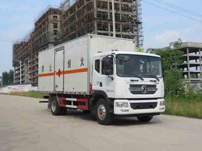 Jiangte brand automobiles JDF5160XRYE5 Flammable liquid box transport vehicle