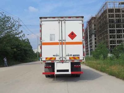 Jiangte brand automobiles JDF5160XRYE5 Flammable liquid box transport vehicle