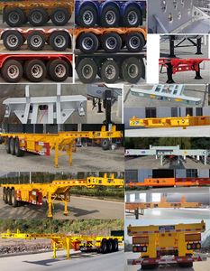 Nanming  LSY9407TJZ Container transport semi-trailer