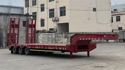 Yixiangtong  QAT9382TDP Low flatbed semi-trailer