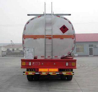 Huachang brand automobiles QDJ9403GRY Flammable liquid tank transport semi-trailer