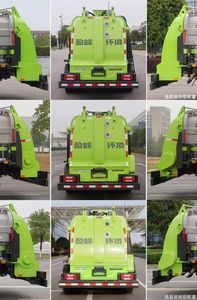 Zhonglian Automobile ZBH5120TCASHABEV Pure electric kitchen waste truck