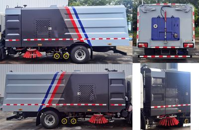 Chusheng  CSC5083TXSJ6 Washing and sweeping vehicle