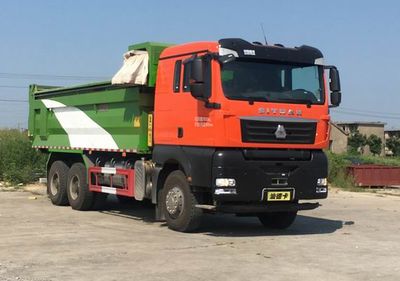 Shandeka brand automobiles ZZ5256ZLJV434HF1 garbage dump truck 