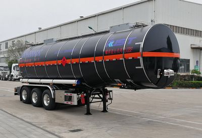 Ruijiang  WL9405GRYD40Y Flammable liquid tank transport semi-trailer