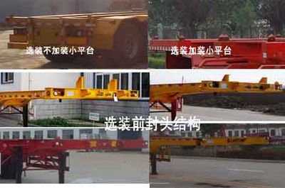 Linzhou  YDZ9350TJZ Container transport semi-trailer