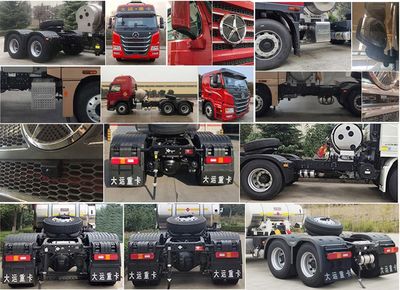 Dayun  CGC4250N6ECBA Semi trailer tractor for dangerous goods transportation