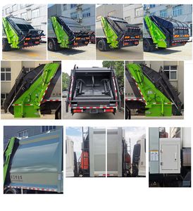 Dongfeng  DFZ5181ZYSEX8 Compressed garbage truck