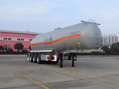 Huajun ZCZ9400GRYHJEFlammable liquid tank transport semi-trailer