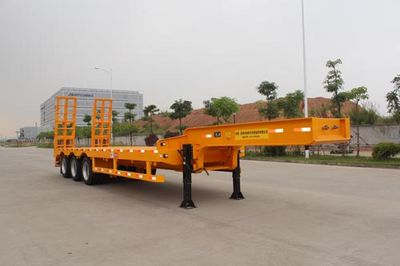 Hong Kong and Guangdong  HSD9400TDP Low flatbed semi-trailer