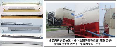 Shengrun  SKW9400GZW Tank transport semi-trailer for miscellaneous hazardous materials