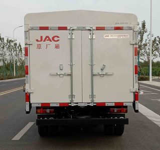 Jianghuai brand automobiles HFC5040CCYPV4K1B3S Grate type transport vehicle