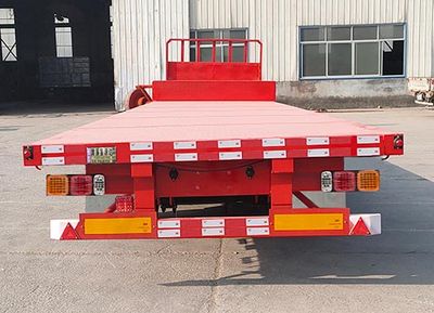 Fuyuan Da brand automobiles FVD9400TPBE Flat transport semi-trailer