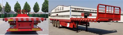 Fuyuan Da brand automobiles FVD9400TPBE Flat transport semi-trailer