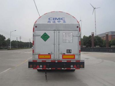 CIMC NTV9400GYQK Semi trailer for liquefied gas transportation