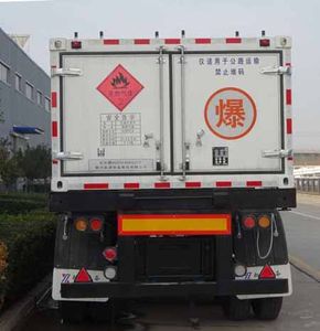 Baohuan  HDS9408GGY Hydraulic sub station high-pressure gas long pipe semi-trailer