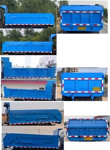 Donghuan Wei brand automobiles JDH5070ZLJEQ6 garbage dump truck 