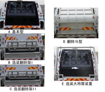 Dongfeng  EQ5183ZYSNS5 Compressed garbage truck