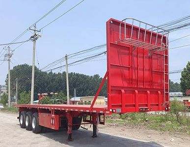 Luliang Jinjun  SJJ9401TPB Flat transport semi-trailer