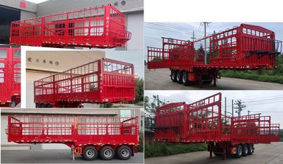 Huayue Xing brand automobiles FNZ9407CCYE Gantry transport semi-trailer