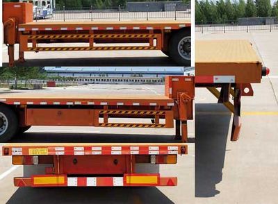 Dai Ge  LXG9400TDP Low flatbed semi-trailer