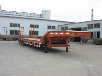 Zhengzheng  YAJ9390TDP Low flatbed semi-trailer