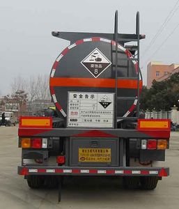 Zhongqi Liwei brand automobiles HLW9401GFWA Tank transport semi-trailer for corrosive substances