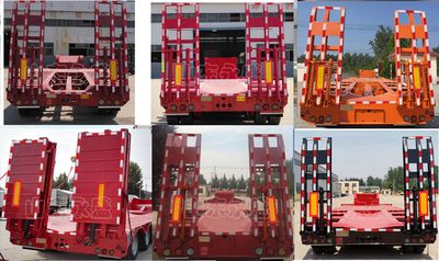 Yongsheng Automobile LYS9403TDP Low flatbed semi-trailer