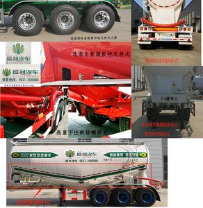 Shengrun  SKW9400GXH20 Lower ash semi-trailer