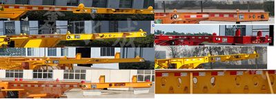 Xinyongcheng brand automobiles YJH9400TJZ20 Container transport semi-trailer