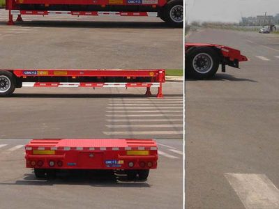 Tonghua  THT9402TDPA Low flatbed semi-trailer