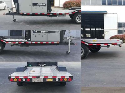 Liangshan Ping An Automobile TCC9040 centre axle trailer 