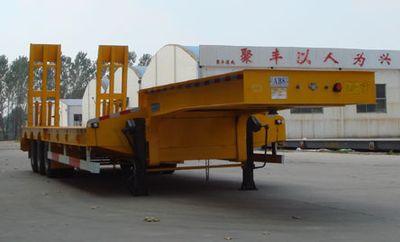 Junwang  WJM9407TDP Low flatbed semi-trailer