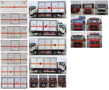 Dali  DLQ5121XRYZZ6 Flammable liquid box transport vehicle