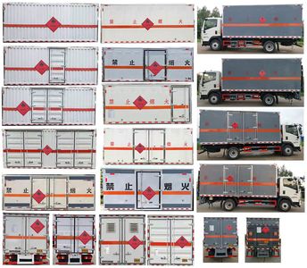 Dali  DLQ5121XRYZZ6 Flammable liquid box transport vehicle