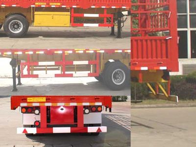 Wanqi Automobile CTD9401CCY Gantry transport semi-trailer