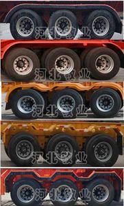 Jingye  PJY9400TWY Transport semi-trailer of dangerous goods tank frame