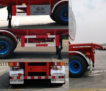 Shengrun  SKW9404GXH02 Lower ash semi-trailer