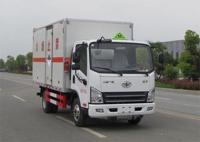 Yandi  SZD5077XZWCA5 Miscellaneous dangerous goods box transport vehicle