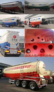 Huayuda  LHY9404GFLA Low density powder material transportation semi-trailer