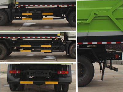 Runzhixing  SCS5161ZDJDV Compressed docking garbage truck